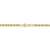 Black Bow Jewellery Company: 3 mm, 10 Karat Gelbgold, Diamantschliff-Panzerkette, 24 cm - 4