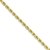 Black Bow Jewellery Company: 3 mm, 10 Karat Gelbgold, Diamantschliff-Panzerkette, 24 cm - 1
