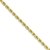 Black Bow Jewellery Company: 3 mm, 10 Karat Gelbgold, Diamantschliff-Panzerkette, 24 cm - 1