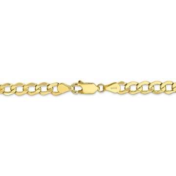 Black Bow Jewellery Company: 5,25 mm, 10 Karat Weißgold, Panzerkette, 24 