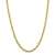 Black Bow Jewellery Company: 6 mm, 10 Karat Gelbgold, Diamantschliff-Panzerkette, 24 cm - 3