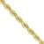 Black Bow Jewellery Company: 7 mm, 10 Karat Gelbgold, Diamantschliff-Panzerkette, 24 cm - 1