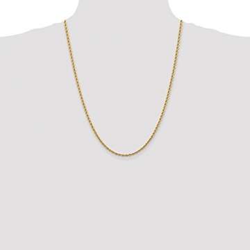 Black Bow Jewellery Company Ohrringe 14 Karat Gelbgold, Diamantschliff-Panzerkette, 24 cm - 4