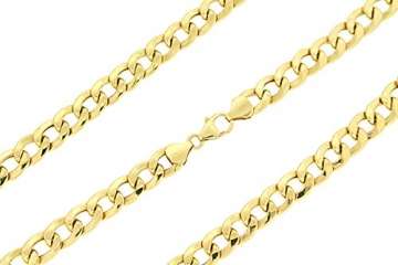 BoB C. Panzerkette Made in Germany massiv/ 6-fach diamantiert 585/- Gold, 14 Karat - 3
