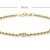 Carissima Gold Armband aus 9 Karat Gelbgold, geflochtenes Design, mit Kugeln, 18 cm - 2