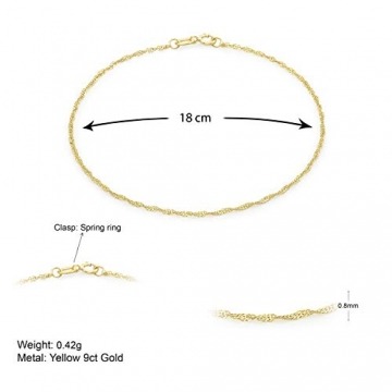 Carissima Gold Damen - Armband 375 Gold Rundschliff Diamant 1.23.0461 - 6