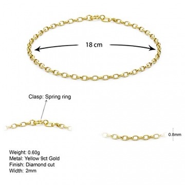 Carissima Gold Damen - Armband 375 Gold Rundschliff Diamant - 5