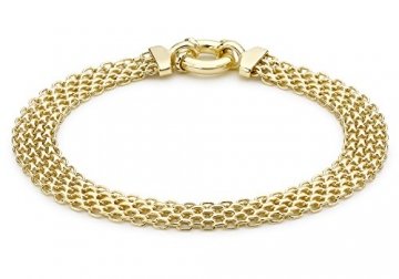 Carissima Gold Damen - Armband 375 Rundschliff einfach 1.20.8042 - 1