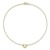 Carissima Gold Damen-Fußkette 9 Karat (375) Gelbgold 24 cm - 1
