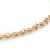 Carissima Gold Damen Hollow 2.1mm Diamantschliff Prinz von Wales Armband Rotgold 18 cm/7 zoll 5.29.4301 - 2