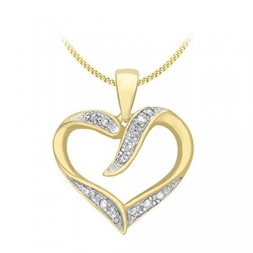 Carissima Gold Damen - Kette 375 Rundschliff Diamant 1.45.5670 - 1