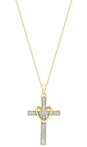 Carissima Gold Damen - Kette 9 k (375) Rundschliff Diamant 1.40.6974 - 4