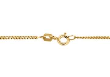 Carissima Gold Damen Panzerkette 9k (375) Gelbgold 1.4mm Diamantgeschliffen 61cm/24zoll - 3
