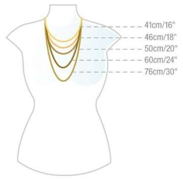 Carissima Gold Damen Panzerkette 9k (375) Gelbgold 1.4mm Diamantgeschliffen 61cm/24zoll - 5