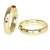 Creolen ✪ Ohrringe Gelbgold 333 Gold (8 Karat) Rund Ø 20mm Goldohrringe Goldcreolen Damenohrringe Pretty Celine V0004866 - 2