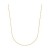 Damen Halskette 8 Karat 333 Gold Gelbgold Singapurkette Breite 1,00mm Länge 42cm 45cm 50cm 60cm Goldkette (45 Zentimeter) - 4