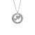 Damen Halskette 925 Silber Kette mit Herz Anhänger und personalisierte Gravur Lieblingsstück für den Lieblingsmensch, ideales Geschenk für die Frau oder Freundin - 1