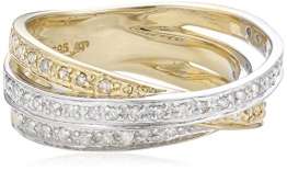 Diamonds by Ellen K. Damen-Ring 585 Gelbgold Diamant 0.24 Karat W 18 360370196-1-018 - 1