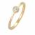 DIAMORE Ring Damen Verlobung mit Diamant (0.06 ct.) Klassiker in 585 Gelbgold - 1