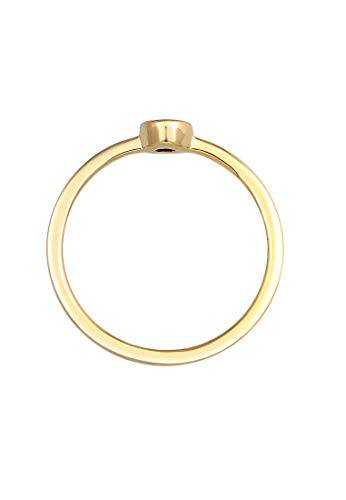 DIAMORE Ring Damen Verlobung mit Diamant (0.06 ct.) Klassiker in 585 Gelbgold - 7