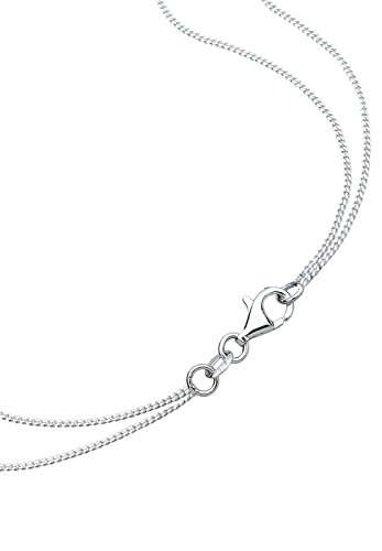 Elli Halskette Damen Feder Boho Swarovski Kristalle in 925 Sterling Silber - 2