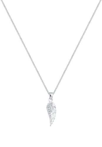 Elli Halskette Damen Flügel Anhänger mit Swarovski® Kristallen in 925 Sterling Silber - 6