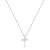 Elli Halskette Damen Kreuz Religion mit Swarovski® Kristalle in 925 Sterling Silber - 4