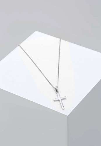 Elli Halskette Damen Kreuz Symbol Basic Religion in 925 Sterling Silber - 7