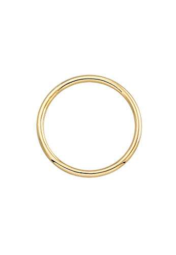 Elli PREMIUM Ring Damen Bandring Ehering Trauring Hochzeit in 585er Gelbgold - 4