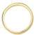 Elli PREMIUM Ring Damen Ehering Solitär mit Diamant (0.03 ct.) in 375 Gelbgold - 2