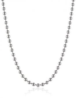 Engelsrufer Damen-Kugelkette Stärke 2,0mm 925 Silber rhodiniert 70 cm - ERNK-70-2S - 1