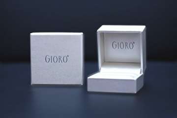 Gioro Verlobungsring Mina in 585 Gold mit Swarovski Kristallen (59 (18.8)) - 3