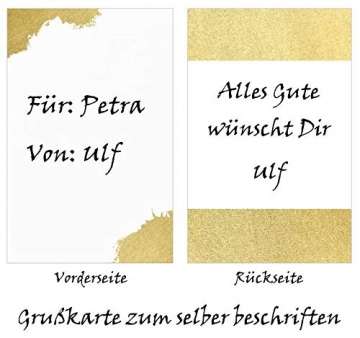 Goldbarren 1g Heraeus im edlen Geschenk-Etui mit Grußkarte - Schwarz - Feingold 999,9 (1g Gold) - 2