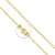 Goldkette, Ankerkette diamantiert Gelbgold 333/8 K, Länge 45 cm, Breite 3.8 mm, Gewicht ca. 29.3 g, NEU - 2