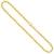 Goldkette, Ankerkette diamantiert Gelbgold 333/8 K, Länge 45 cm, Breite 3 mm, Gewicht ca. 17.6 g, NEU - 1