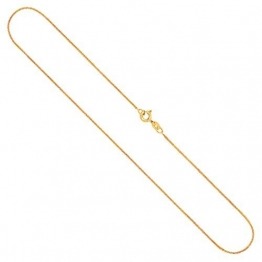 Goldkette, Ankerkette flach Gelbgold 333/8 K, Länge 50 cm, Breite 1.2 mm, Gewicht ca. 1.6 g, NEU - 1