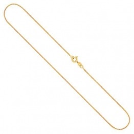 Goldkette, Ankerkette flach Gelbgold 333/8 K, Länge 50 cm, Breite 1.2 mm, Gewicht ca. 1.6 g, NEU - 1