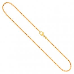 Goldkette, Königskette Gelbgold 585/14 K, Länge 50 cm, Breite 1.8 mm, Gewicht ca. 11.7 g, NEU - 1