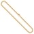 Goldkette, Panzerkette flach Gelbgold 333/8 K, Länge 55 cm, Breite 4.1 mm, Gewicht ca. 20.8 g, NEU - 1