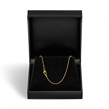 Goldkette, Schlangenkette Gelbgold 333/8 K, Länge 45 cm, Breite 1.2 mm, Gewicht ca. 3.3 g, NEU - 6