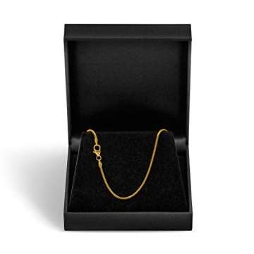 Goldkette, Schlangenkette Gelbgold 585/14 K, Länge 42 cm, Breite 1.6 mm, Gewicht ca. 5.5 g, NEU - 7