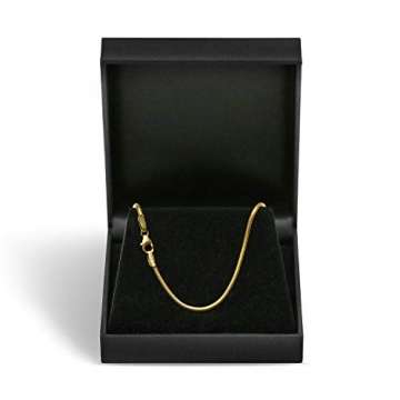 Goldkette, Schlangenkette Gelbgold 585/14 K, Länge 45 cm, Breite 1.9 mm, Gewicht ca. 8.5 g, NEU - 5