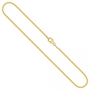Goldkette, Venezianerkette Gelbgold 750/18 K, Länge 60 cm, Breite 1.2 mm, Gewicht ca. 7.2 g, NEU - 1