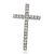 Goldmaid Damen-Anhänger Kreuz 585 Weißgold 24 Diamanten H 0,16 ct. Schmuck - 1