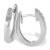 Goldmaid Damen-Creolen Memoire 585 Weißgold 6 Diamanten 0.10 ct. Ohrringe Brillanten Schmuck - 1