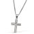 Goldmaid Damen-Kette mit Anhänger Kreuz 925 Sterlingsilber rhodiniert Schmuck - 1