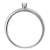 Goldmaid Damen-Ring Verlobung 585 Weißgold Diamant (0.18 ct) weiß Brillantschliff Gr. 58 (18.5)-Pa R7437WG58 Verlobungsring Diamantring - 3