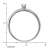 Goldmaid Damen-Ring Verlobung 585 Weißgold Diamant (0.18 ct) weiß Brillantschliff Gr. 58 (18.5)-Pa R7437WG58 Verlobungsring Diamantring - 4