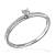Goldmaid Damen-Ring Verlobung 585 Weißgold Diamant (0.18 ct) weiß Brillantschliff Gr. 58 (18.5)-Pa R7437WG58 Verlobungsring Diamantring - 1