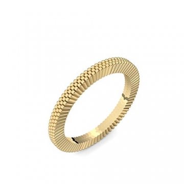 Goldring 750 + inkl. Luxusetui + Ring Gold Ring ohne Steine Gold (Gelbgold 750) - Romantic Breeze Amoonic Schmuck Größe 56 (17.8) AM156 GG75056 - 1